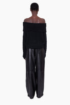 Wimbledon cashmere Sweater - Black – back view