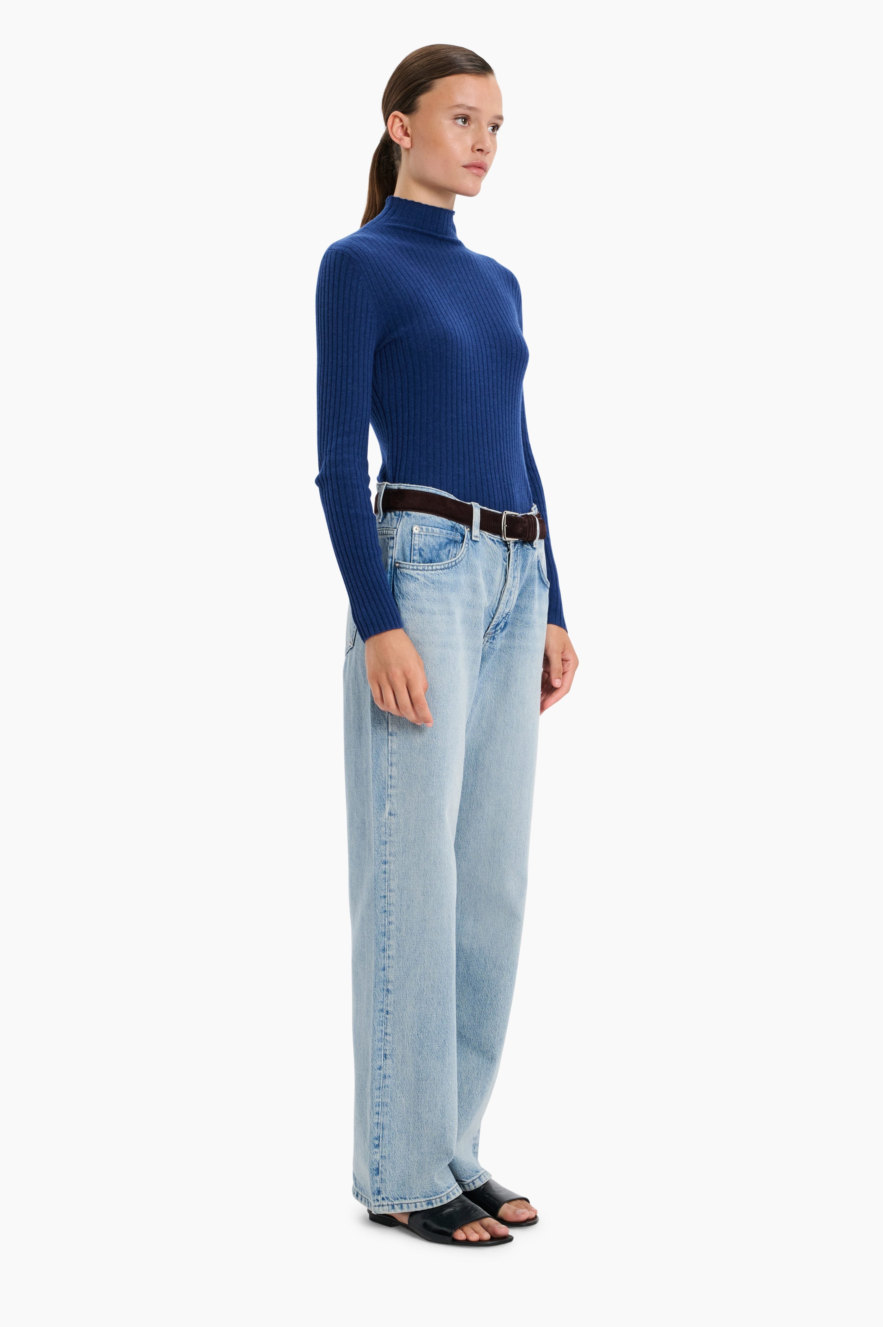 Ariana cashmere Sweater - Odyssey – side view