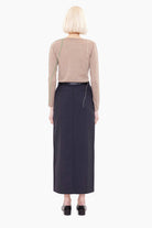 Donie cashmere Sweater - Mink – back view
