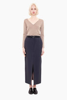 Donie cashmere Sweater - Mink – front view