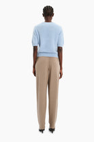 Toulon cashmere Sweater - Icy Blue – back view