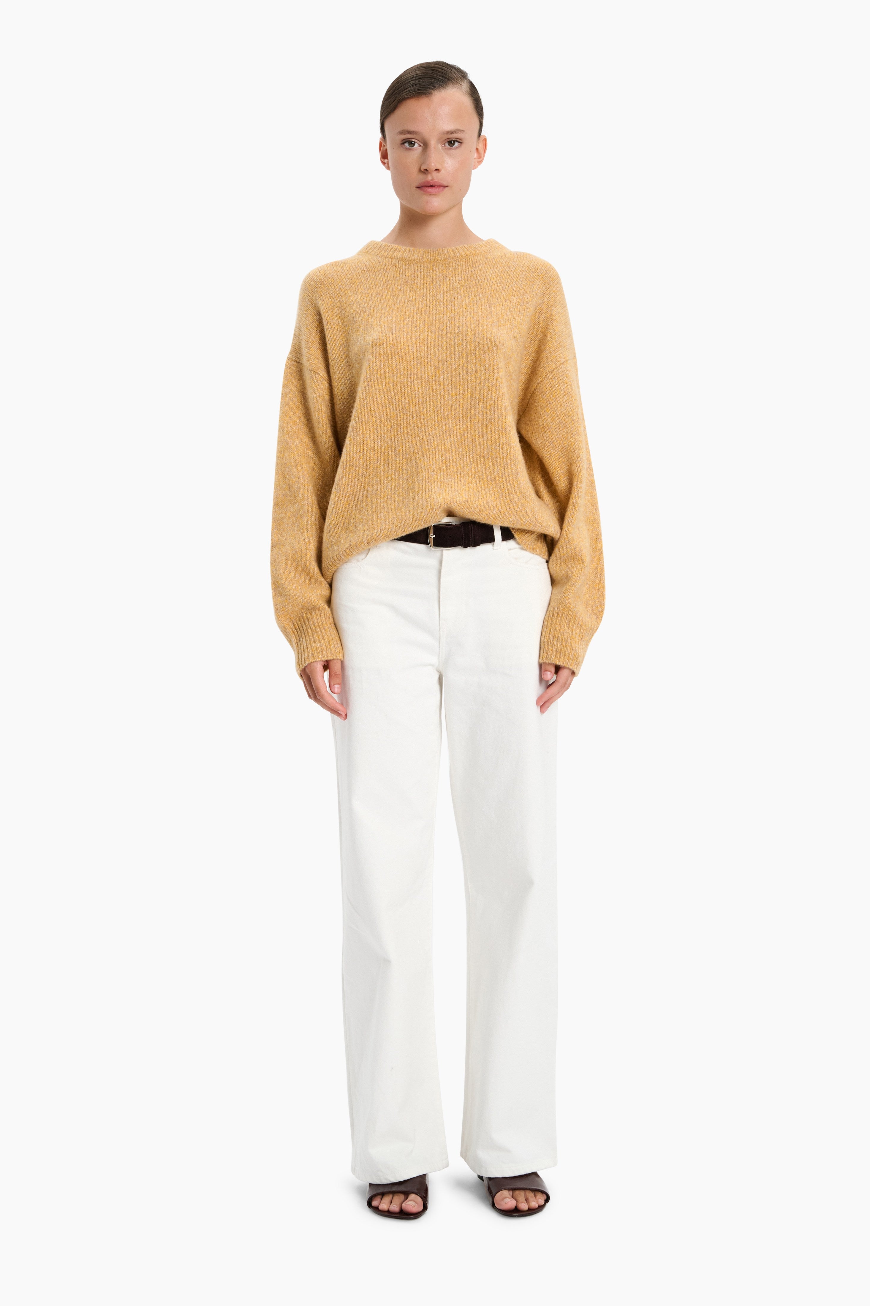 Milan cashmere Sweater - Paradise – front view