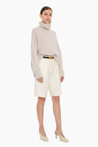 World's End cashmere Sweater - Chai – side view