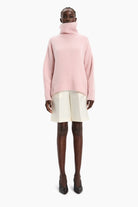 World's End cashmere Sweater - Quartz Pink – front view