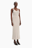 Lisa cashmere Skirt - Chai – side view