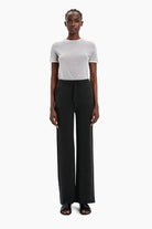 Brickwell cashmere Trousers - Dark Charcoal – front view