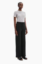 Brickwell cashmere Trousers - Dark Charcoal – side view
