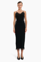 Penelopy cashmere Skirt - Black – front view