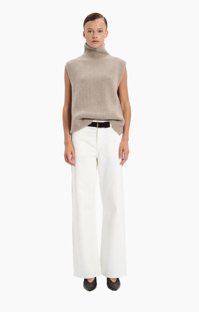 Amalfi Vest - Beige Melange