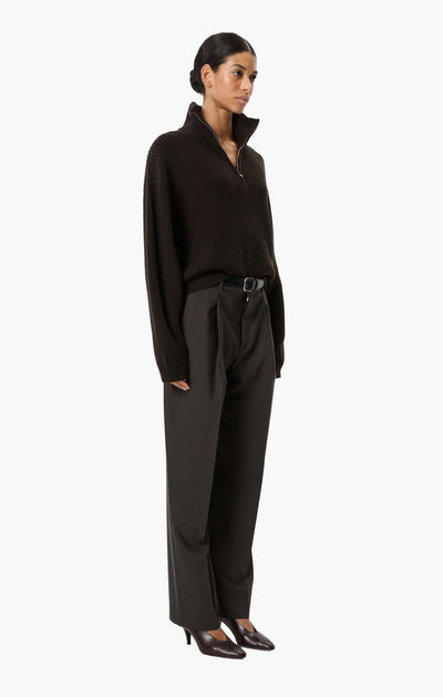 Millie Sweater - Brown Wood