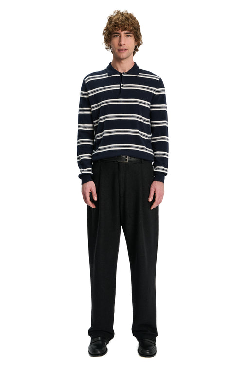 Mr Swansea Striped - Black