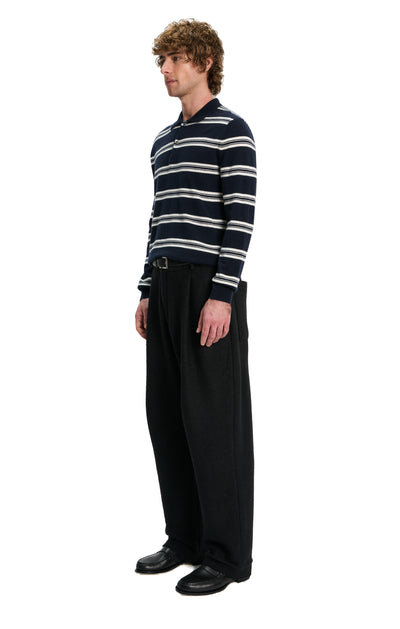 Mr Swansea Striped - Black