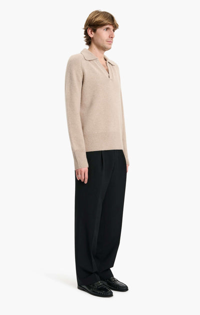 Mr Clifton Gate Sweater - Taupe Marl