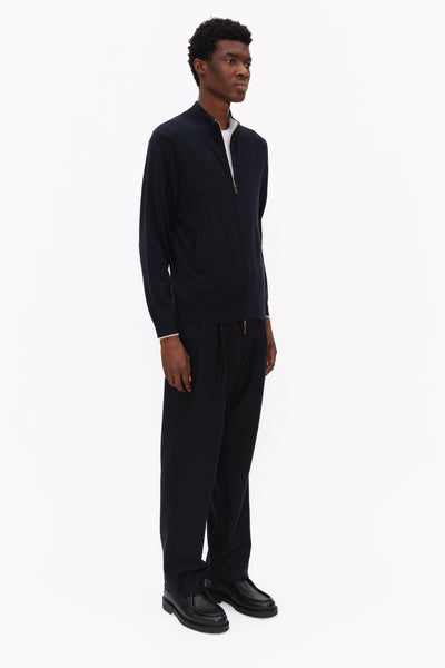 Newquay Full Zip - Navy