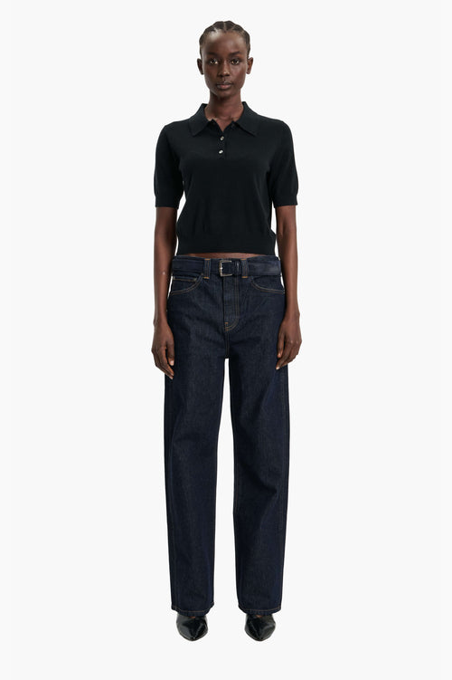 Octavia Polo Shirt - Black