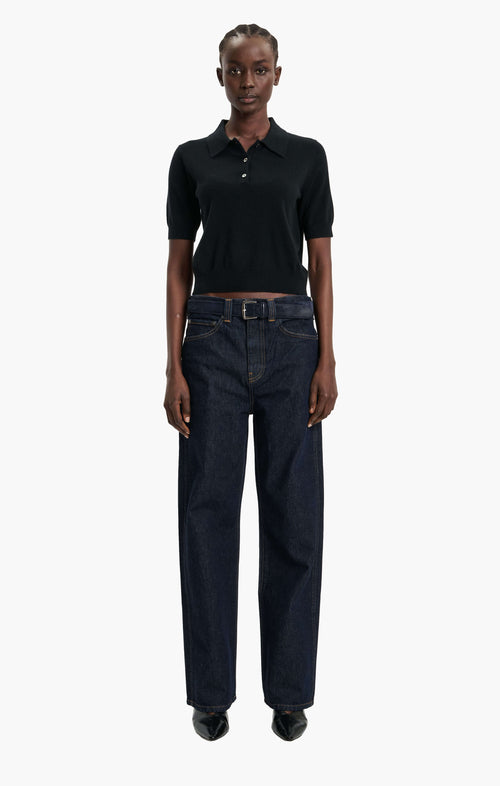 Octavia Polo Shirt - Black