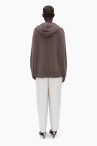 Rosalie cashmere Hoodie - Mushroom