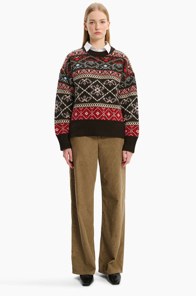 Snowmass Sweater - Multi Fairisle