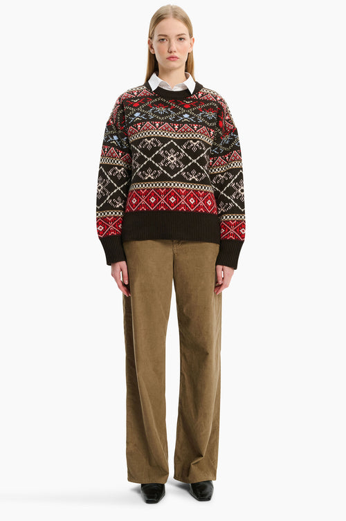 Snowmass Sweater - Multi Fairisle