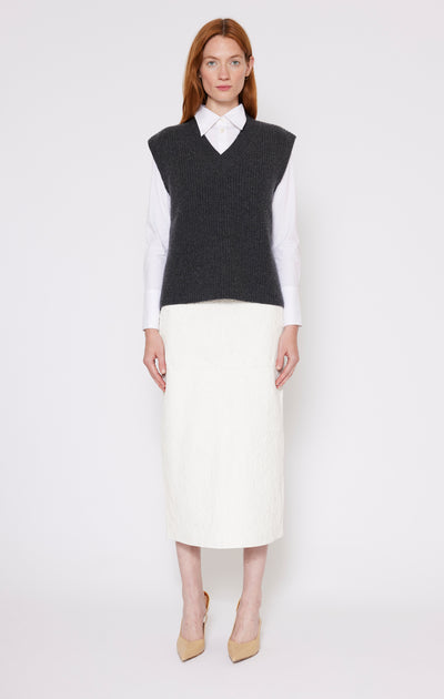 Amelia Vest -  Charcoal