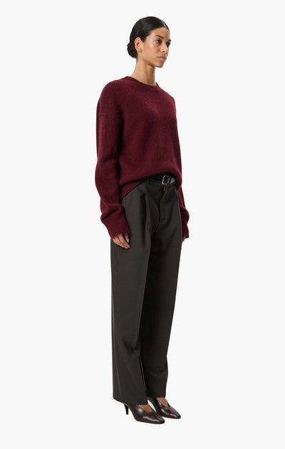 The Ivy Sweater - New Burgundy