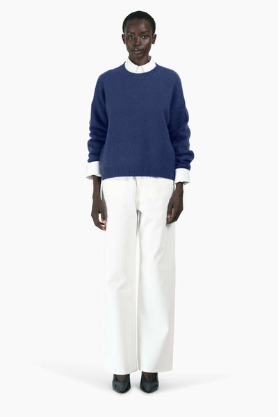The Ivy Sweater - Washed Indigo
