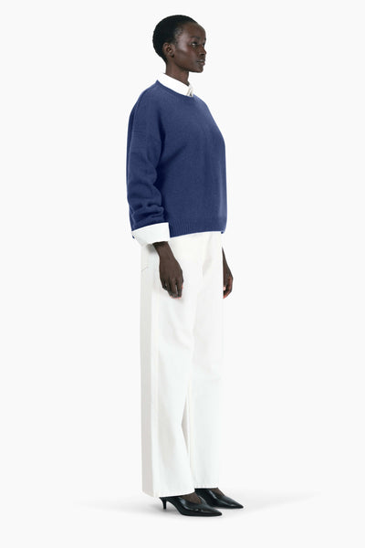 The Ivy Sweater - Washed Indigo
