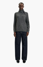 Verona cashmere Sweater with Scarf - Gallant – front view