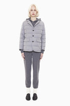 Amsterdam cashmere Jacket - Flannel Grey – front view