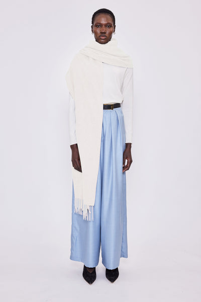 Nathan Travel Blanket - Ivory